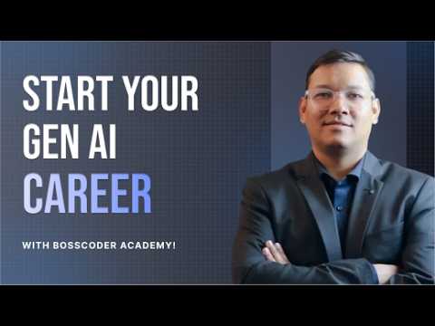 Detailed explanation of Bosscoder Applied GenAI & Agentic AI Course